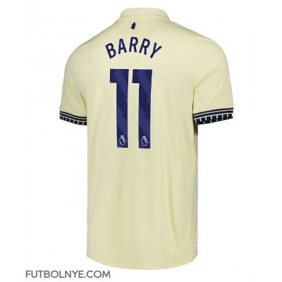 Camiseta Everton Thierno Barry #11 Visitante Equipación 2025-26 manga corta Camiseta Everton Thierno Barry #11 Visitante Equipación 2025-26 manga corta